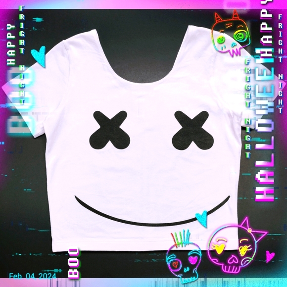 American Apparel Marshmallow Crop size M 🥹🫠 - Picture 1 of 3